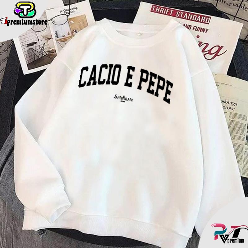 cacio e pepe sweatshirt