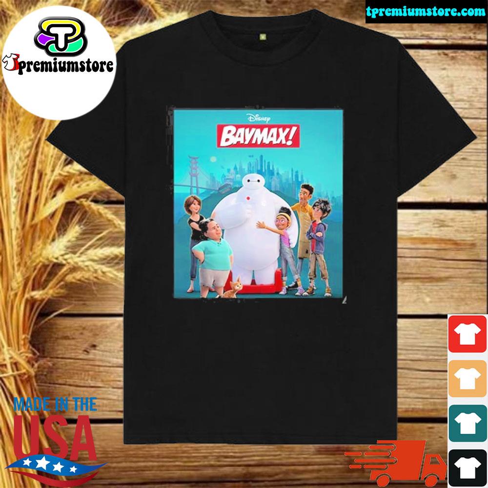 Disney walt disney animation studios baymax shirt