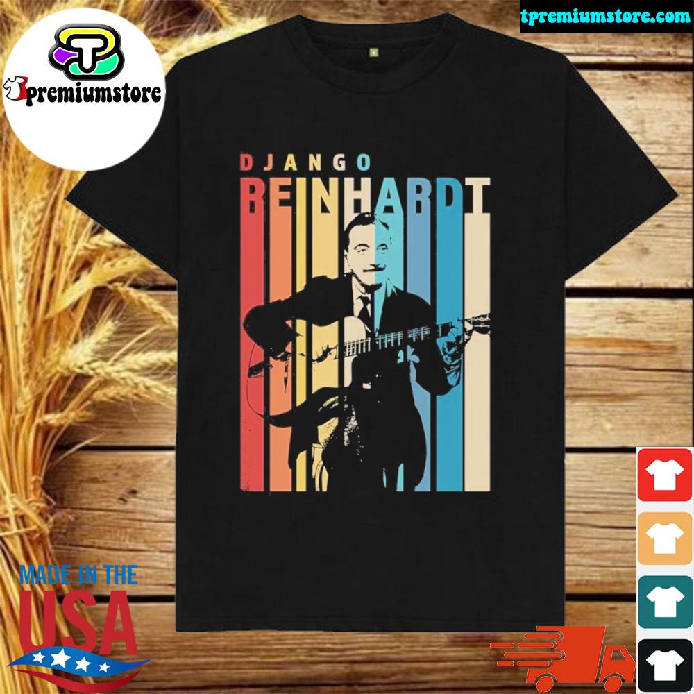 Django reinhardt jazz guitarist vintage shirt