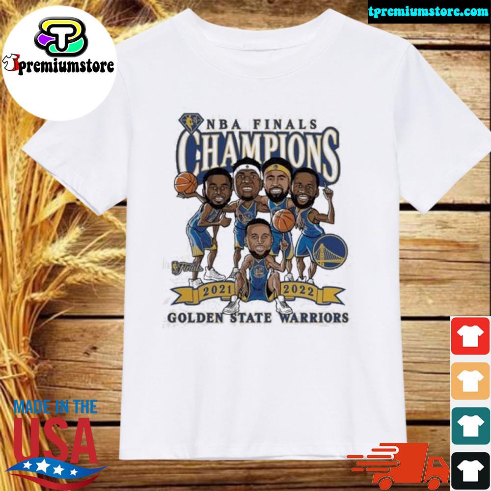 warriors caricature shirt