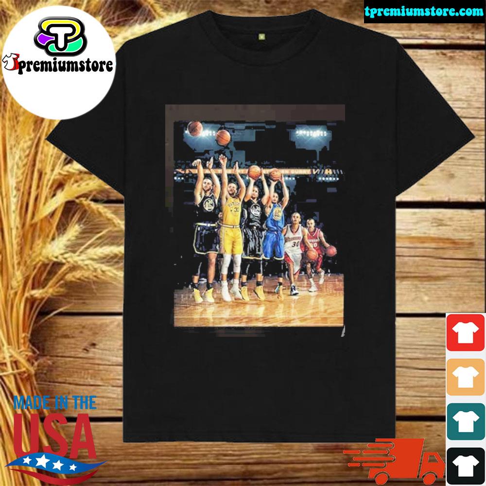 Golden state warriors the evolution of stephen curry mvp NBA finals champions shirt