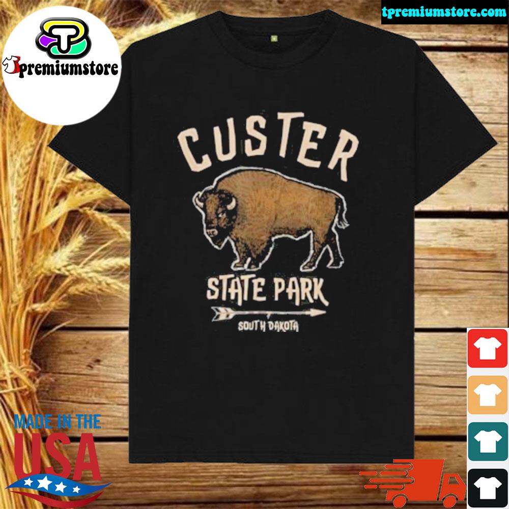 Custer state park bison south dakota souvenir shirt