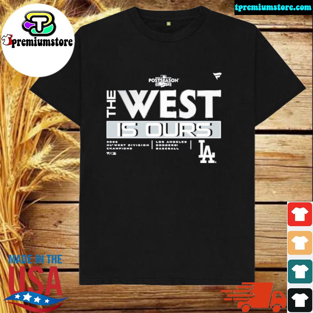 Official 2022 nl west Division champions Dodgers shirt