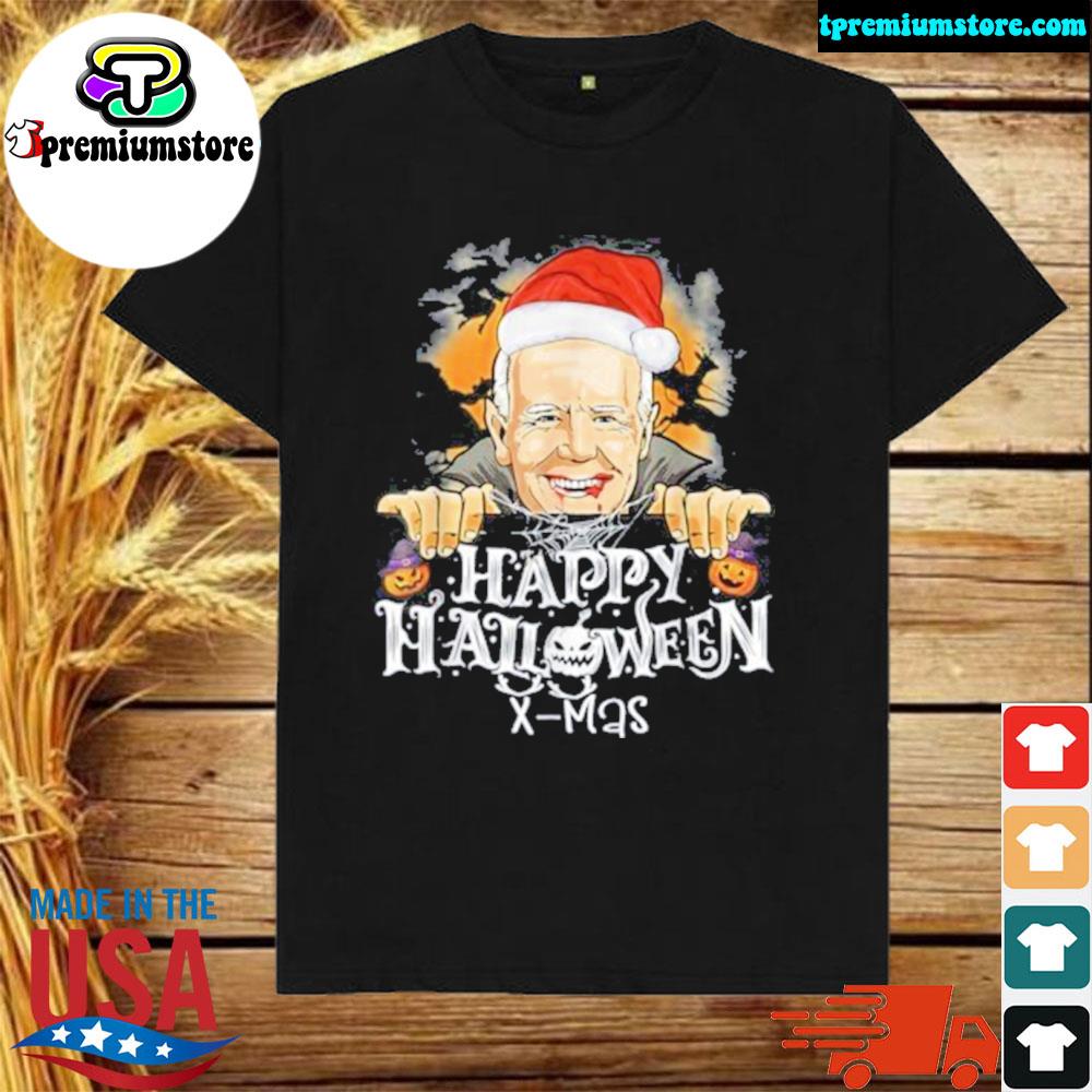 Official biden confused happy Christmas costume halloween shirt