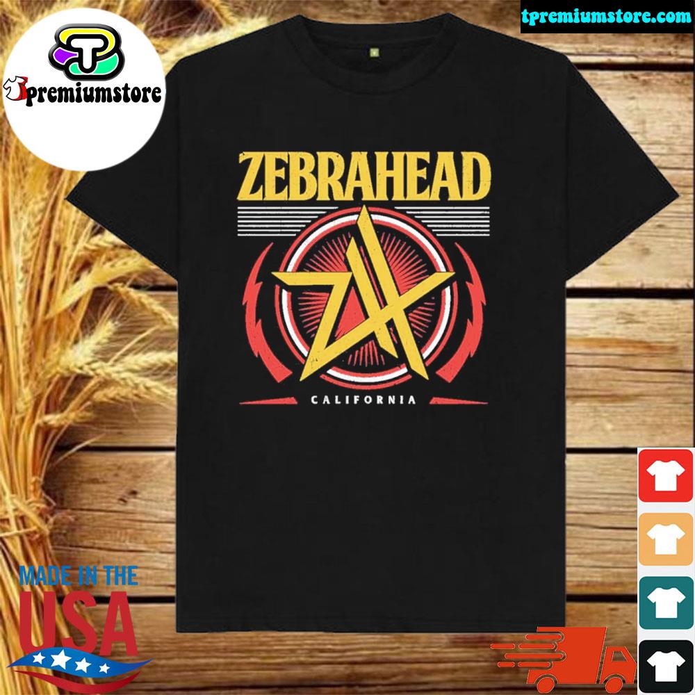 Official california zebrahead band shirt