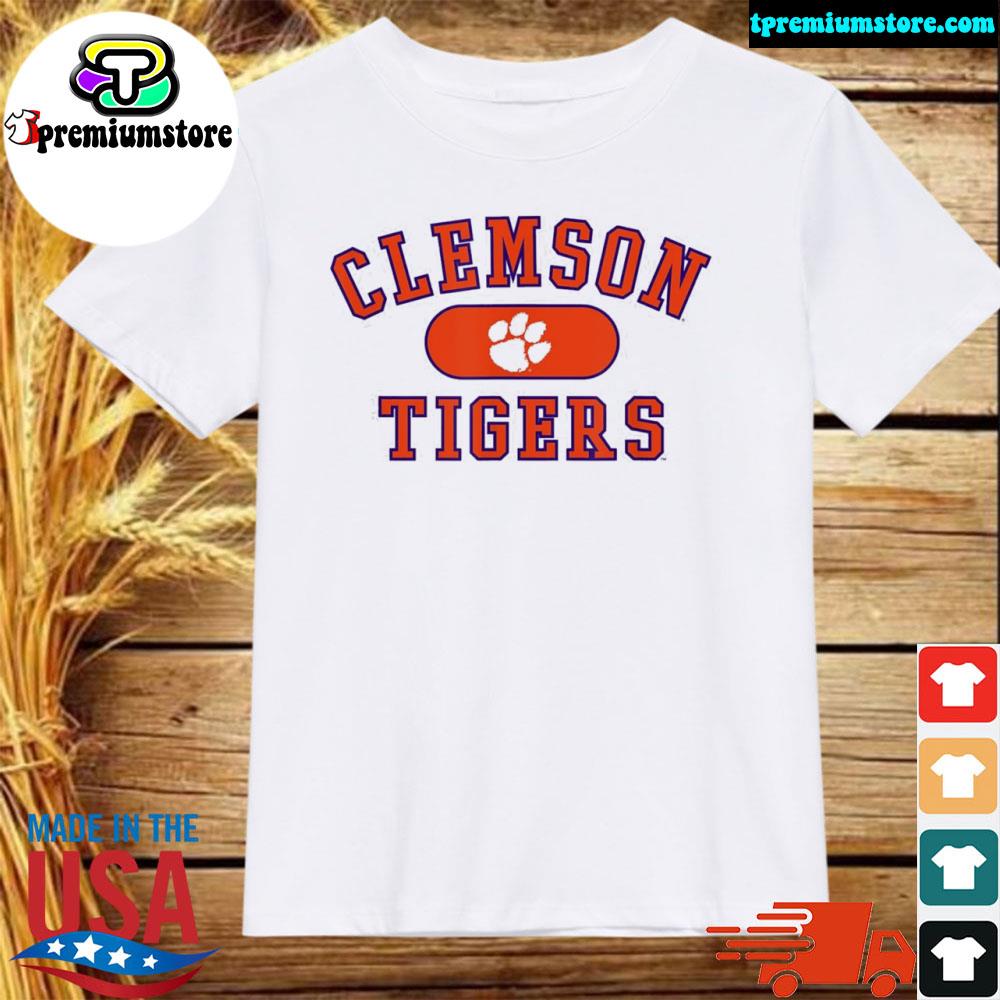 Official clemson tigers varsity white ly licensed shirt