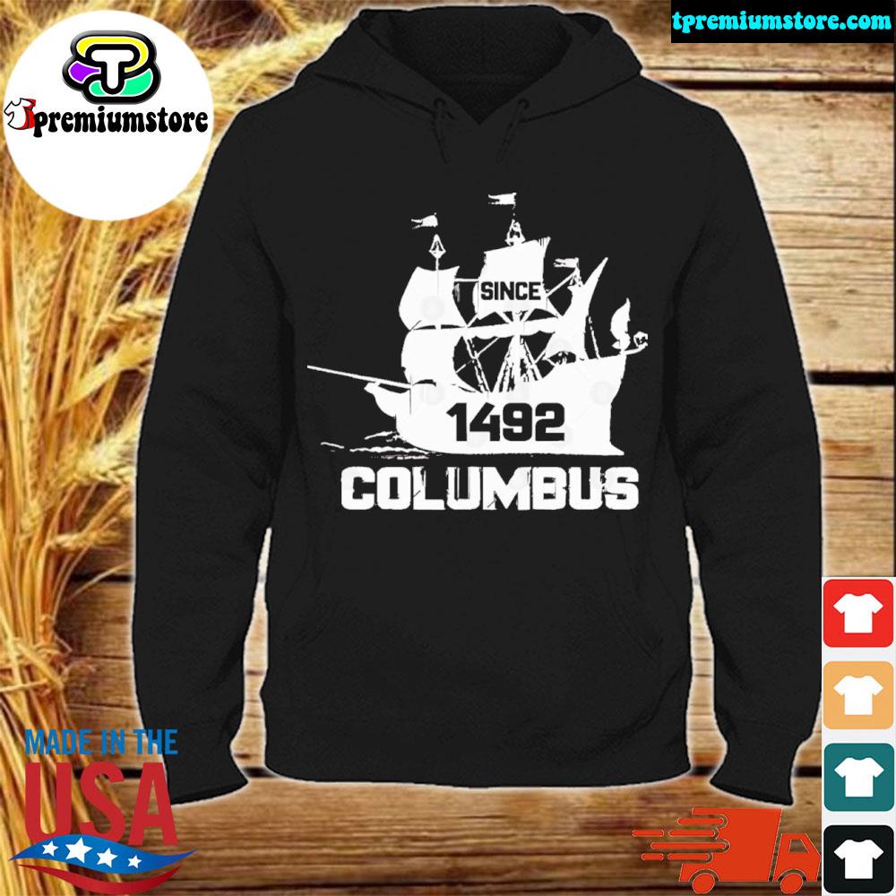 Official columbus day vintage gift s hodie-black