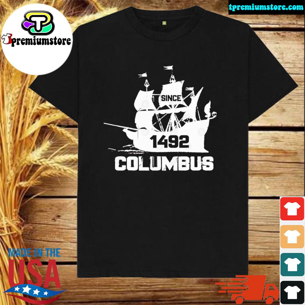 Official columbus day vintage gift shirt