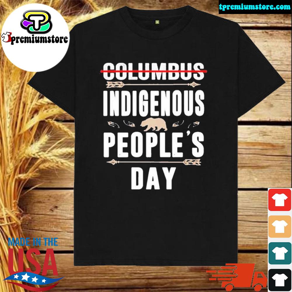 Official columbus indigenous peoples day columbus day shirt