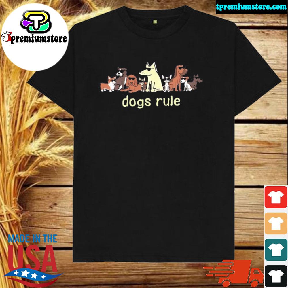 Official dogs rule shirt