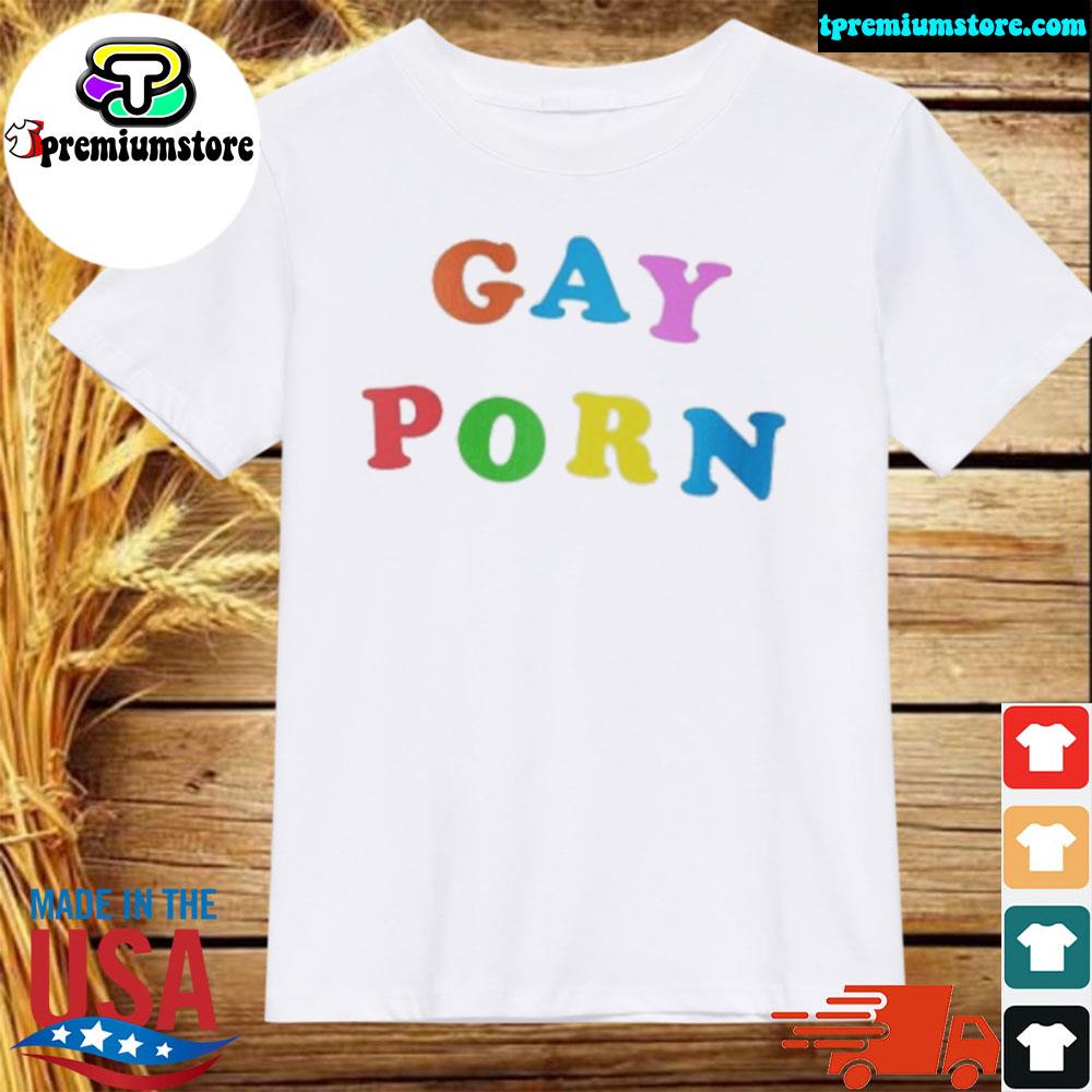 Official gay porn shirt