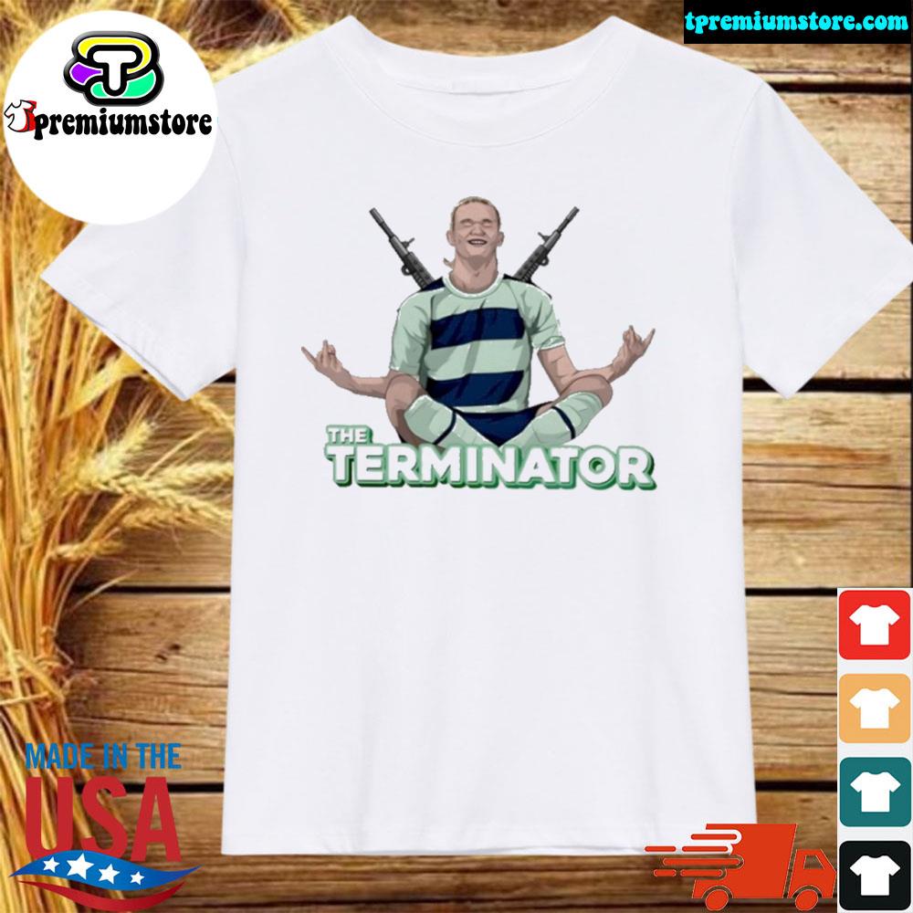 Official haaland cfcmod the terminator shirt