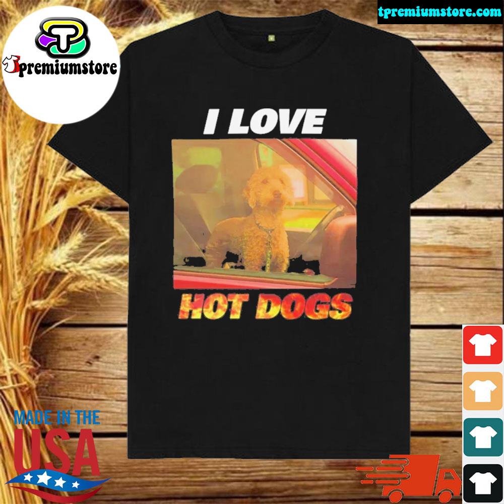Official i love hot dogs shirt