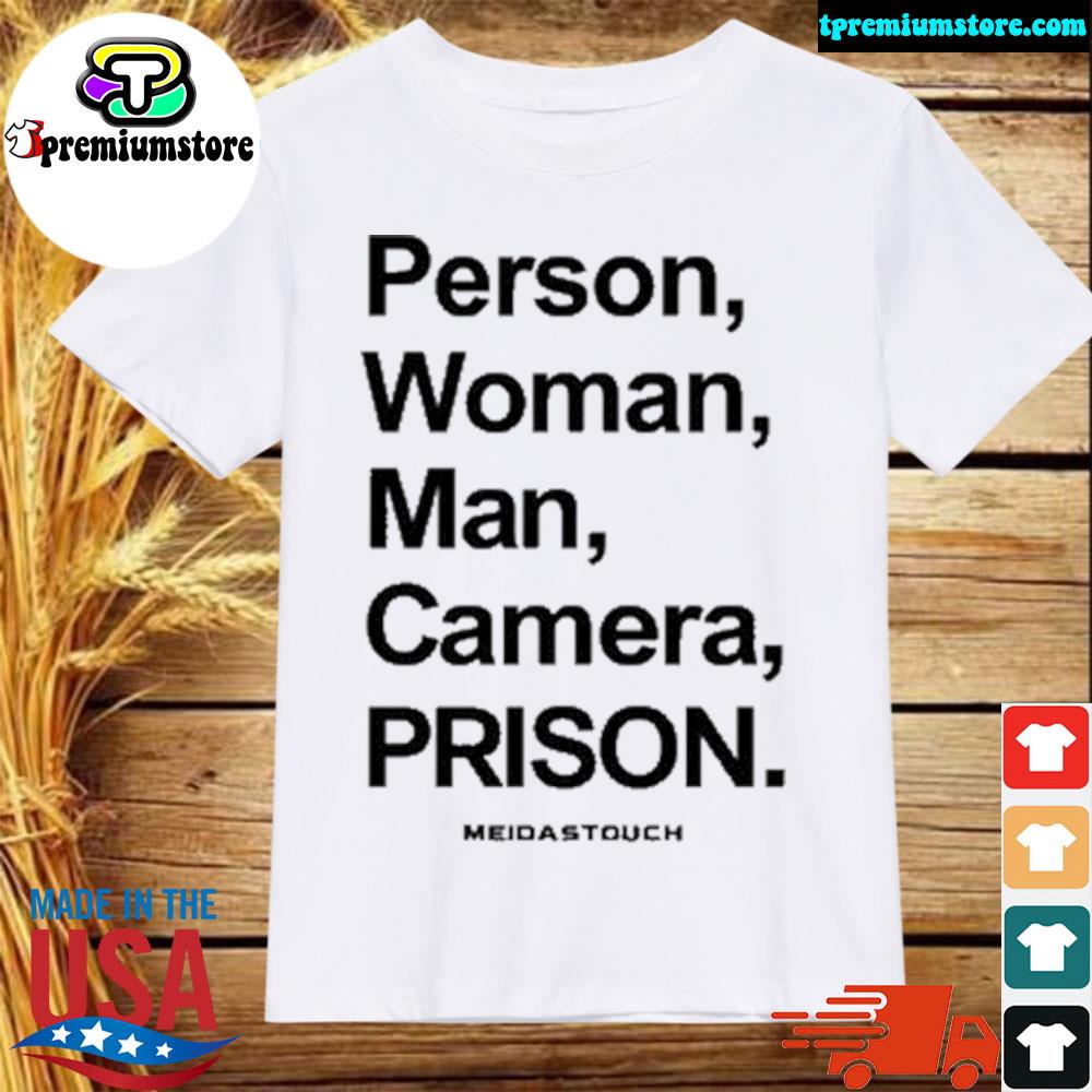 Official jordy person woman man camera prison meidastouch shirt
