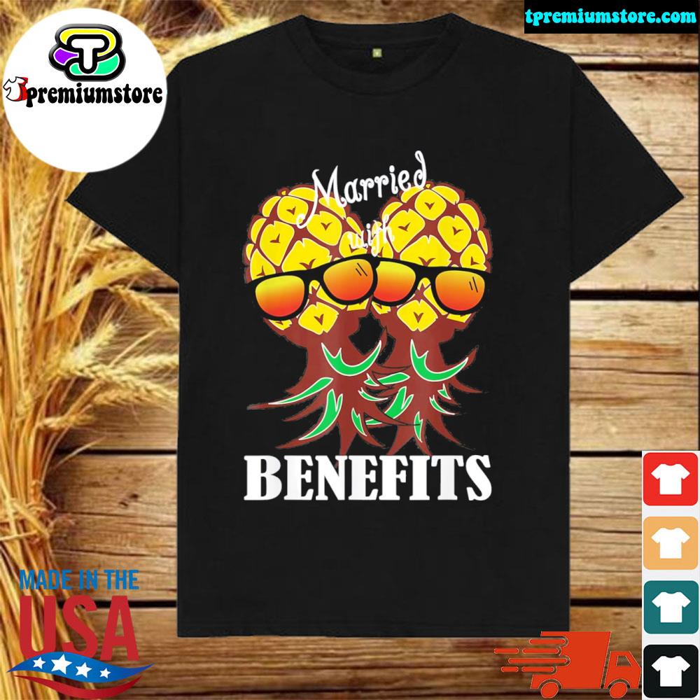 Official married with benefits hot wife swinging romantic couple shirt