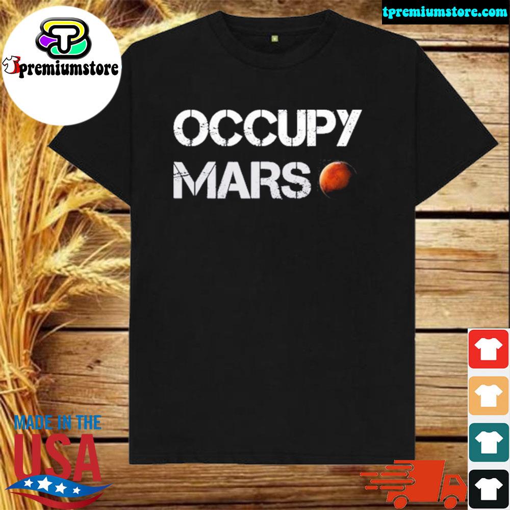 Official occupy mars ellie in space esherifftv shirt
