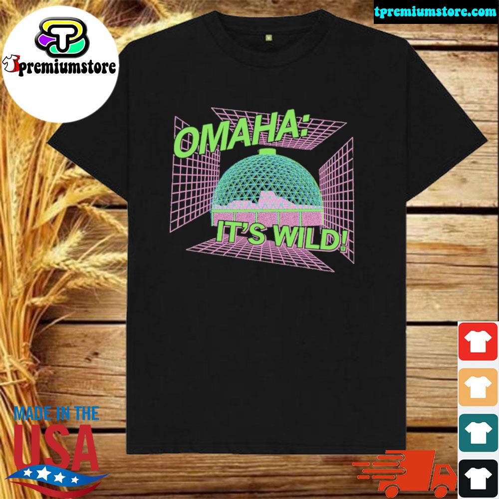 Official omaha it's wild vaporwave shirt