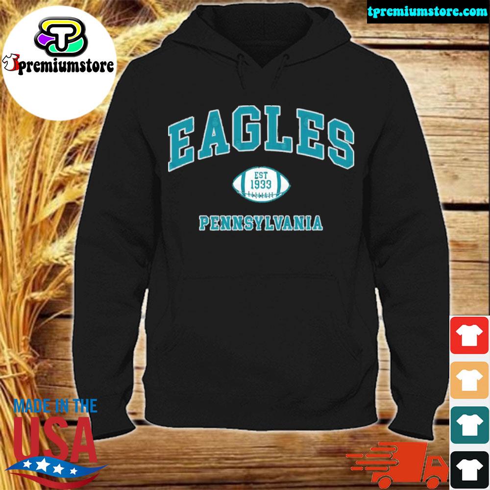 Official pennsylvania the eagles s hodie-black