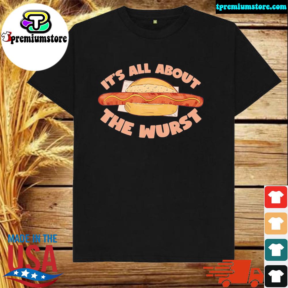 Official smoking and grilling german wurst shirt