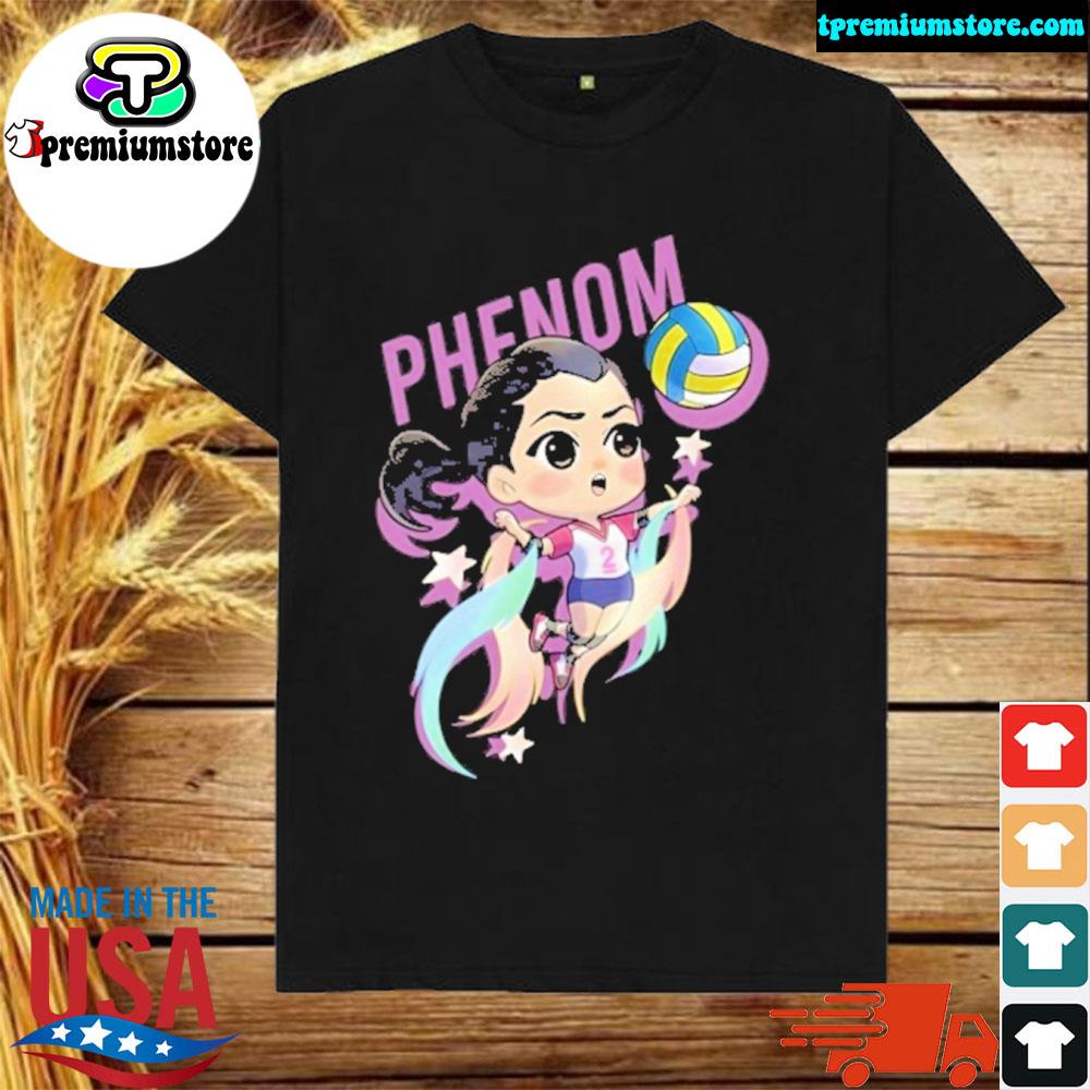 Official the volley merch phenom chibI volleybal shirt