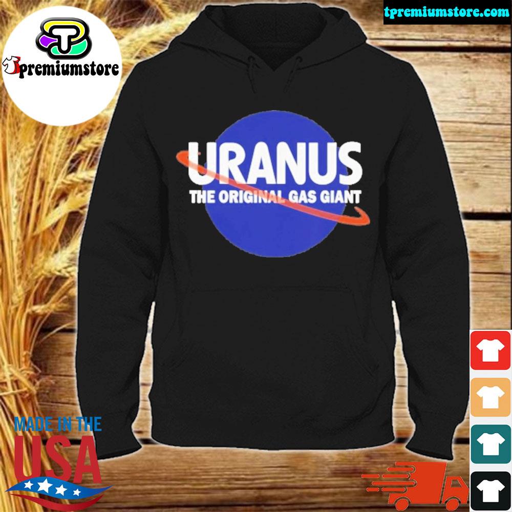 Official uranus The Original Gas Giant Shirt hodie-black