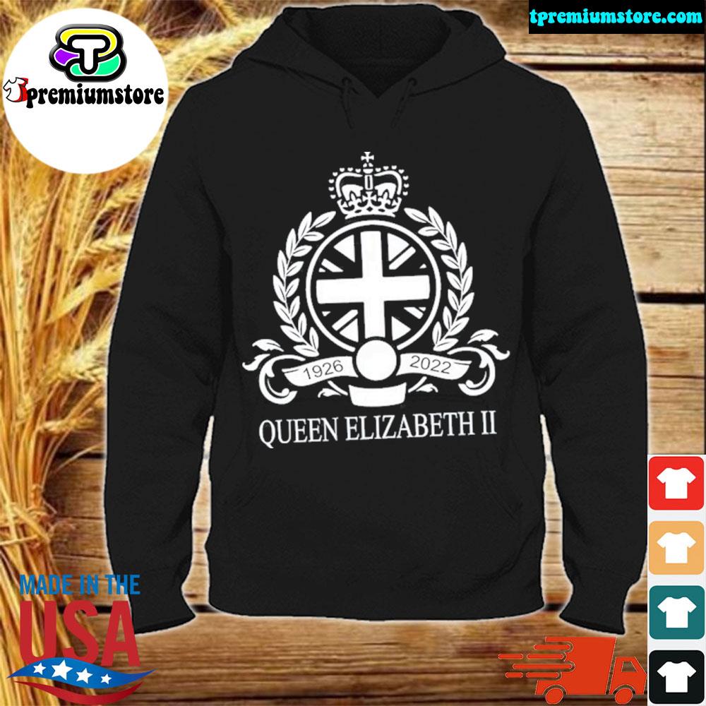 RIP Queen Elizabeth II The Queen 1926-2022 Shirt hodie-black