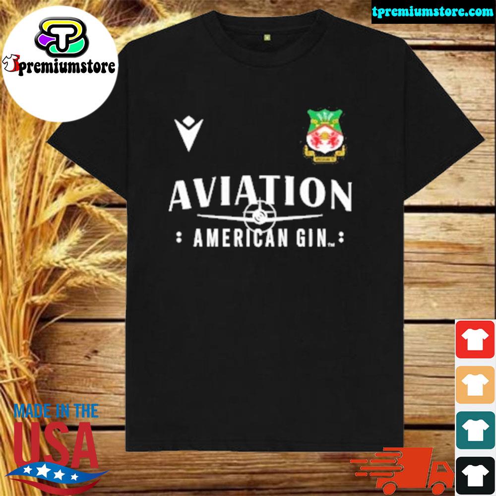 Wrexham aviation American gin shirt