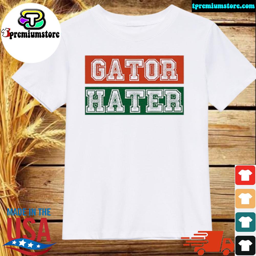 Official dolfan Derek Gator Hater T-Shirt