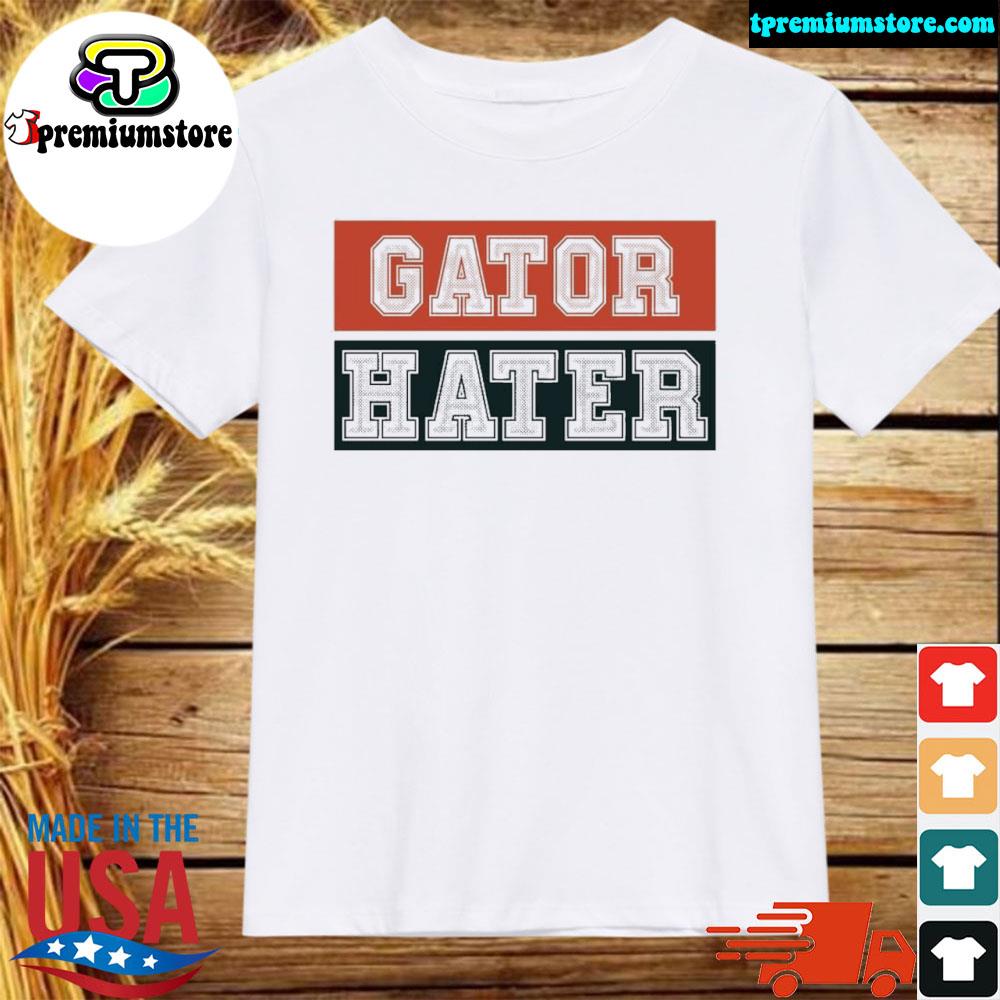 Official dolfin55 gator hater shirt