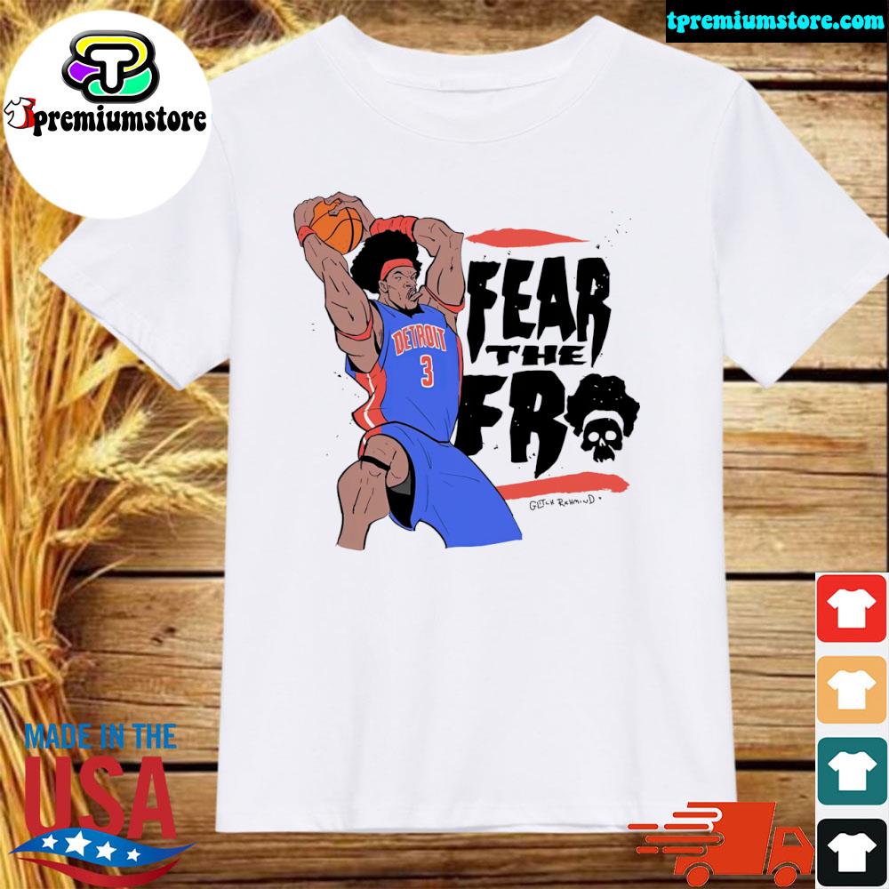 Official fear the fro gianpistons shirt