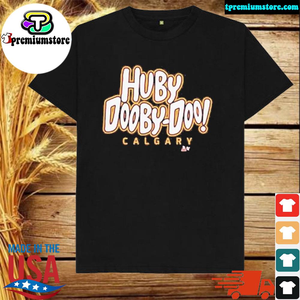 Official jonathan Huberdeau Huby Dooby Doo Calgary Shirt