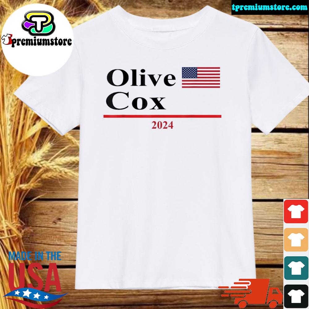 Official olive Cox Presidential Election 2024 Parody T-Shirt