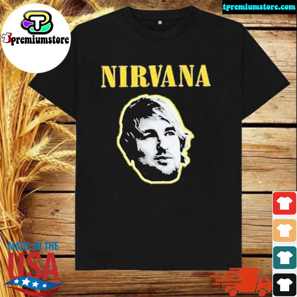 Official owen wilson kurt cobain nirvana shirt