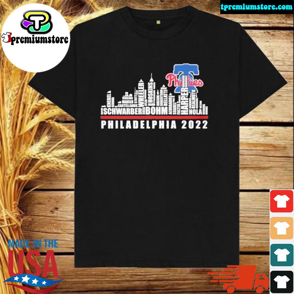 Official philadelphia 2022 Philadelphia Phillies Team City Shirt
