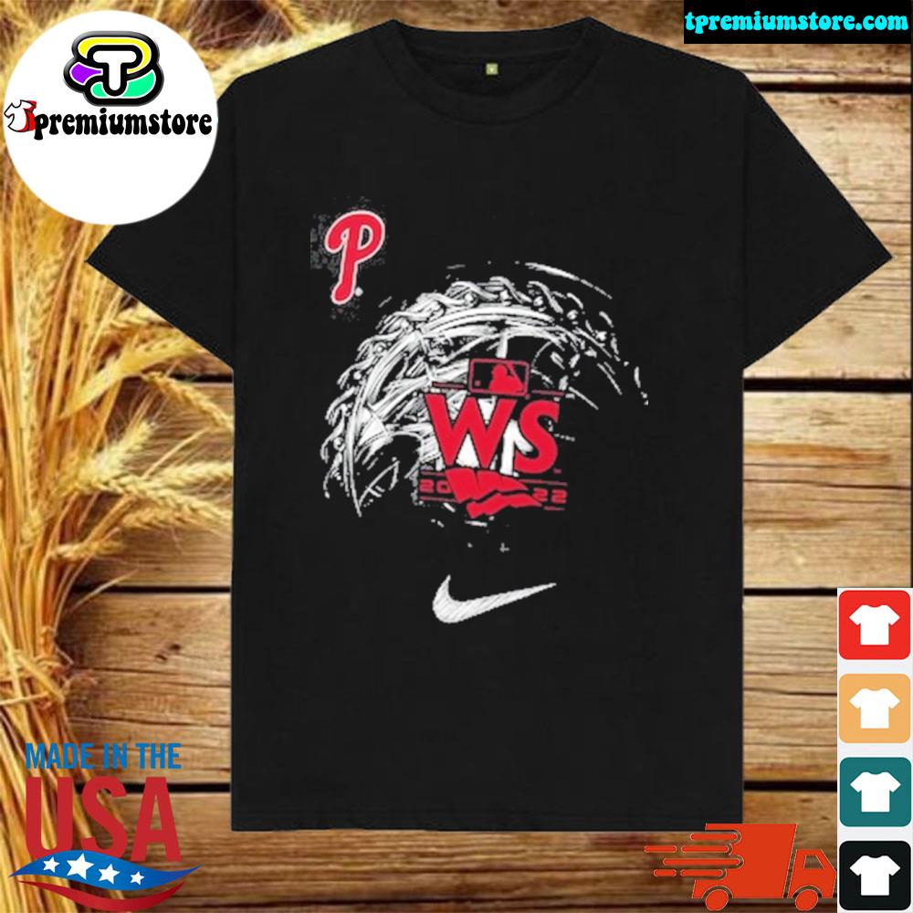 Philadelphia Phillies Nike 2022 World Series Worldwide Event T-Shirt - Black