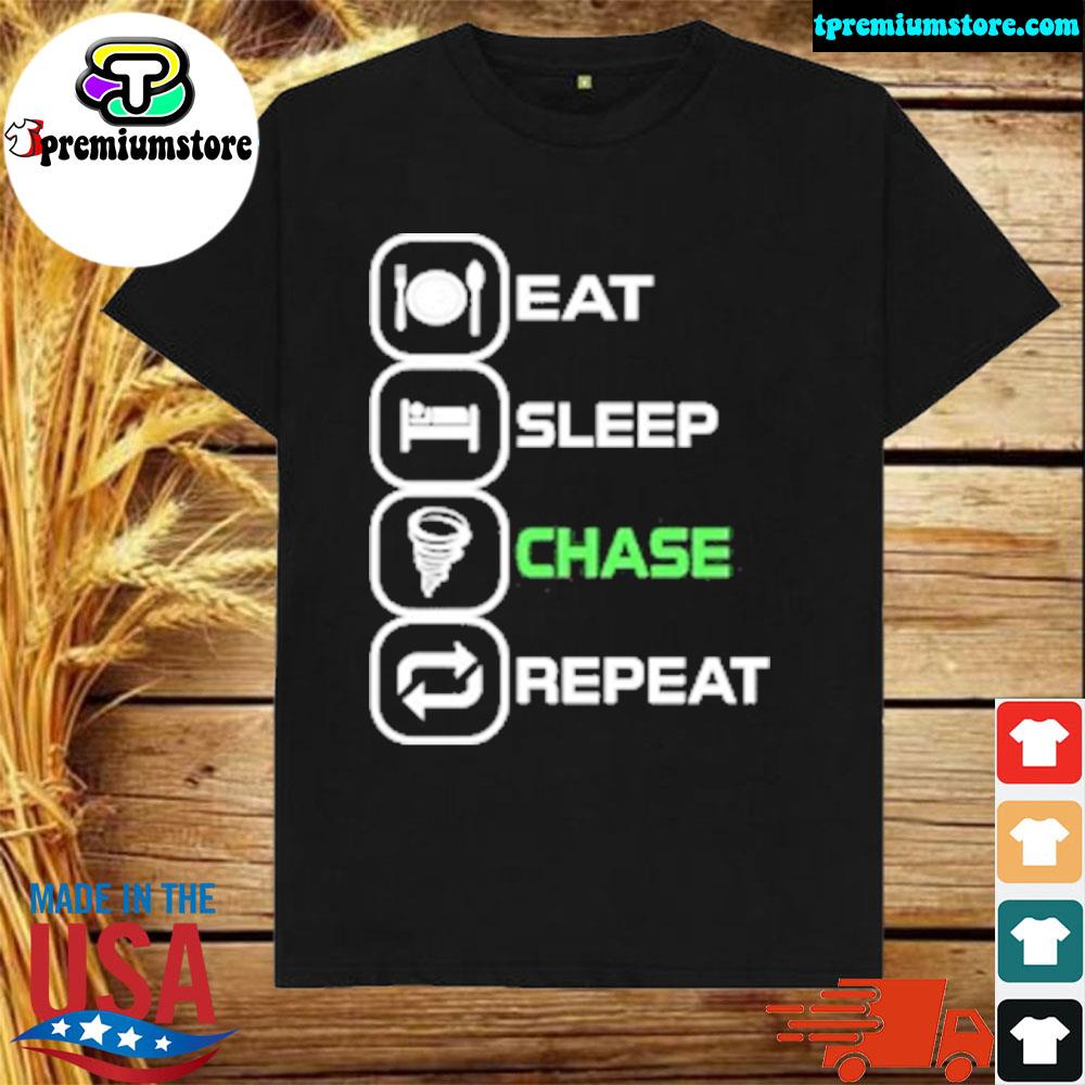 Official reed timmer accu eat sleep chase repeat shirt