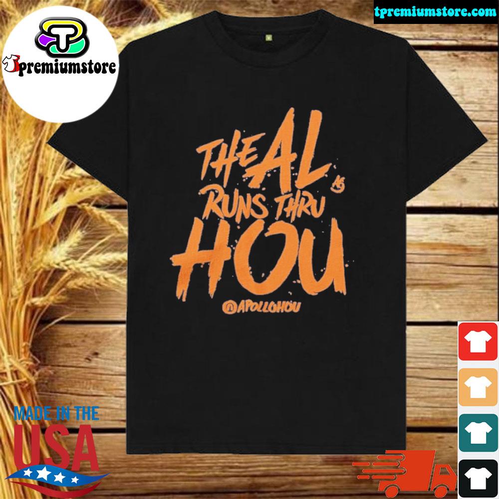 Official the Al Runs Thru Hou Shirt