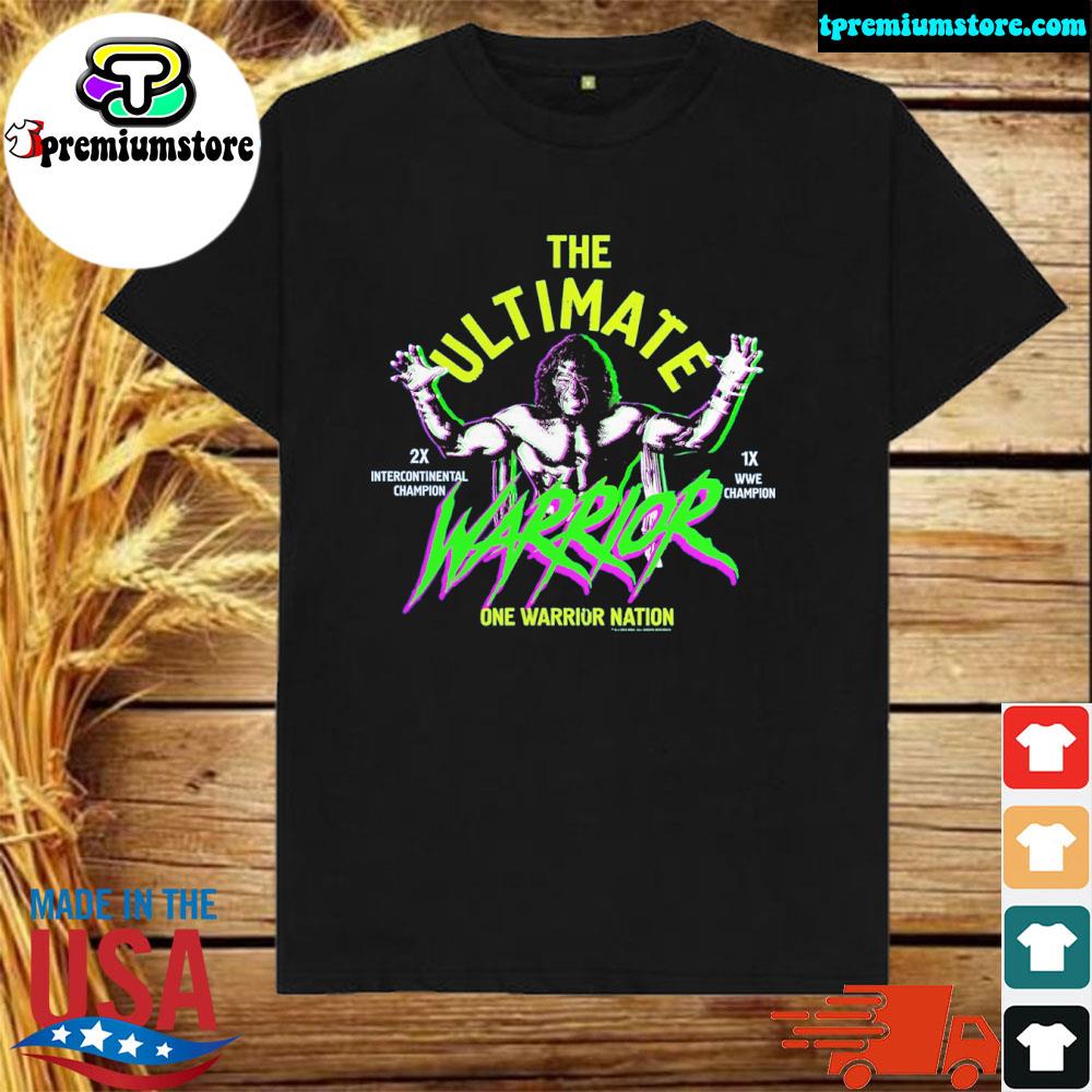 Official the Ultimate Warrior One Warrior Nation T-Shirt