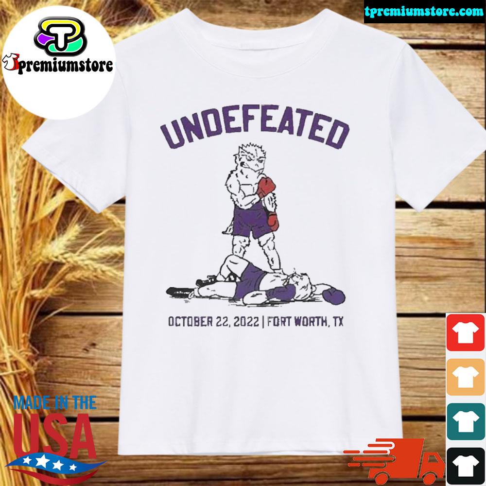 Official undefeated Knockout Kansas State Beat Tcu Horned Frogs October 22 2022 Shirt