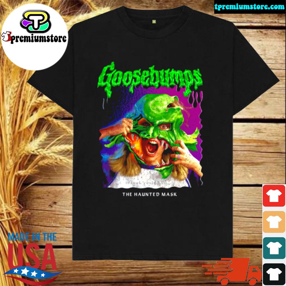Official vintage Goosebumps Haunted Mask shirt