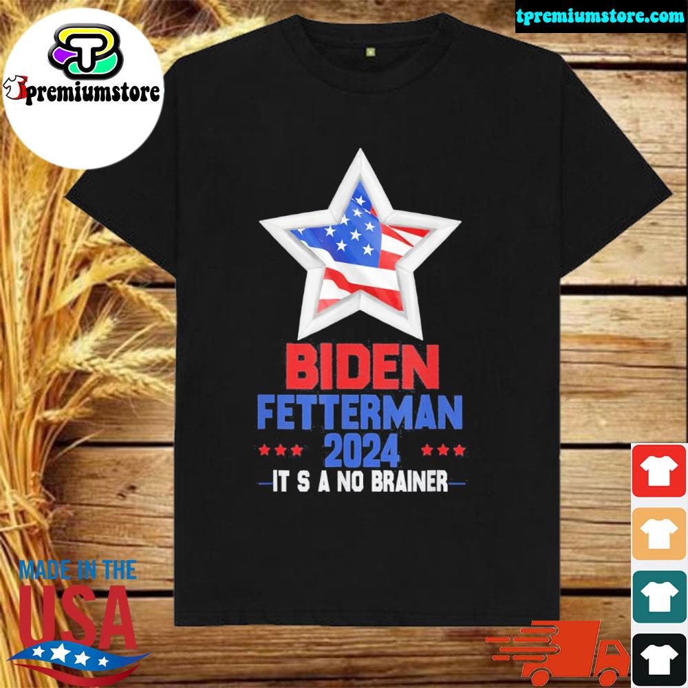 Official biden fetterman 2024 it's what the people deserve political shirt