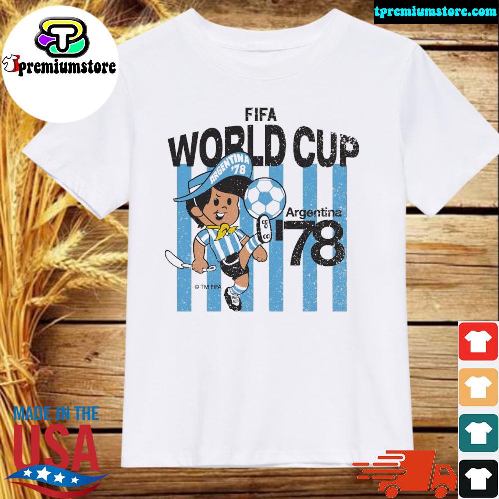 Official argentina 78 world cup shirt