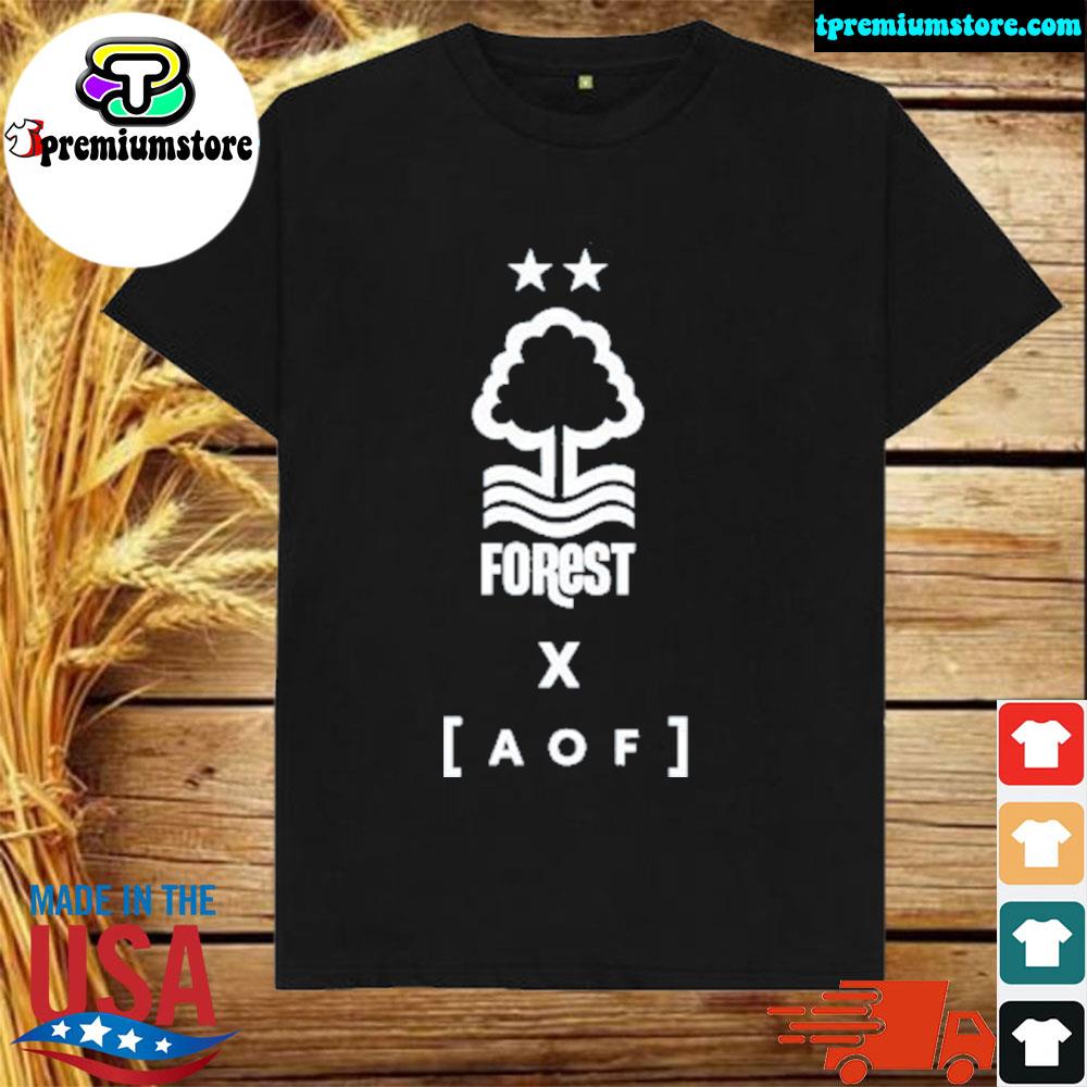 Official forest x art of Football nottingham forest fc shirt