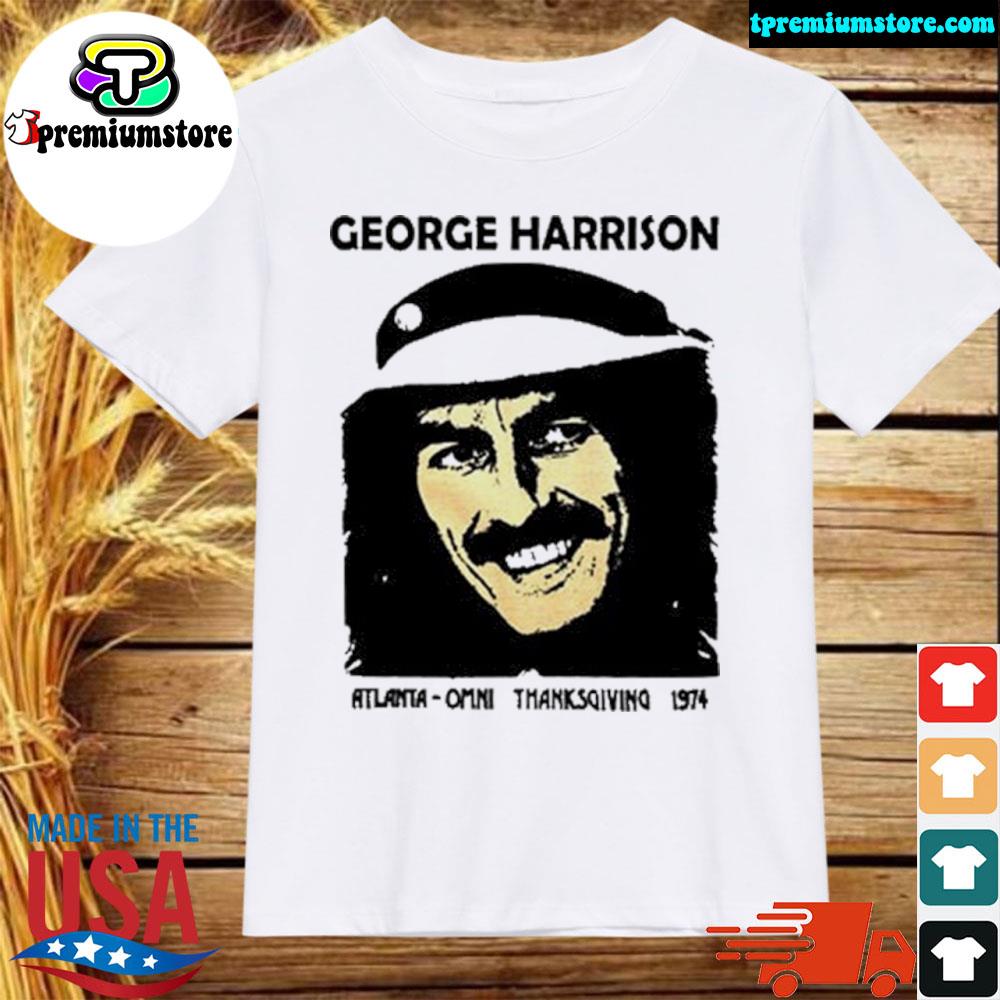 Official george Harrison Atlanta Omni Thanksgiving 1974 shirt