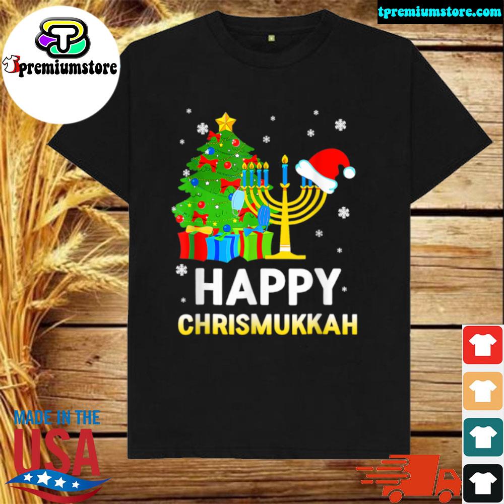 Official happy Chrismukkah Jewish Christmas Hanukkah Holiday T Shirt