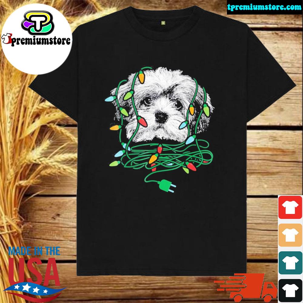 Official havanese Dog Christmas Lights T-Shirt
