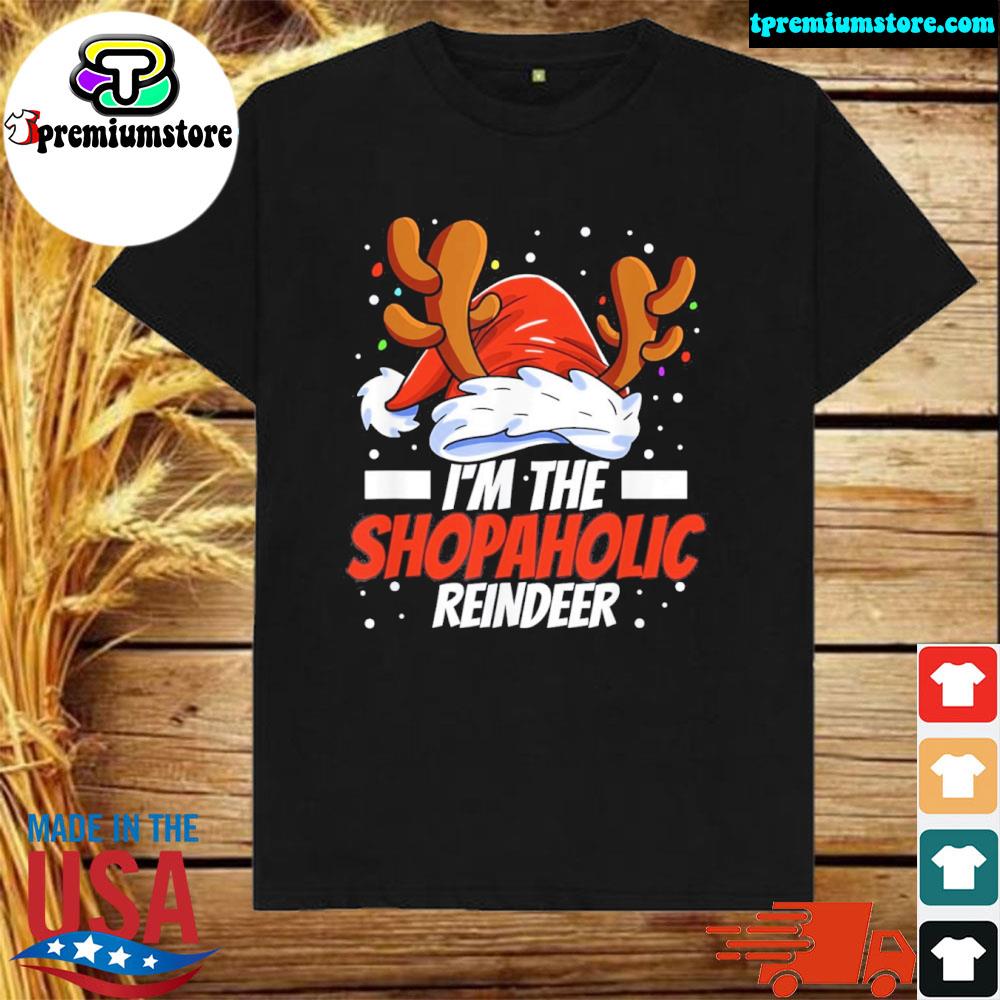 Official i’m the shopaholic reindeer family matching christmas shirt