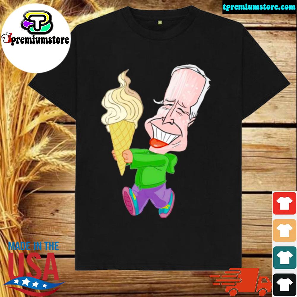 Official joe Biden National Ice Cream Day shirt