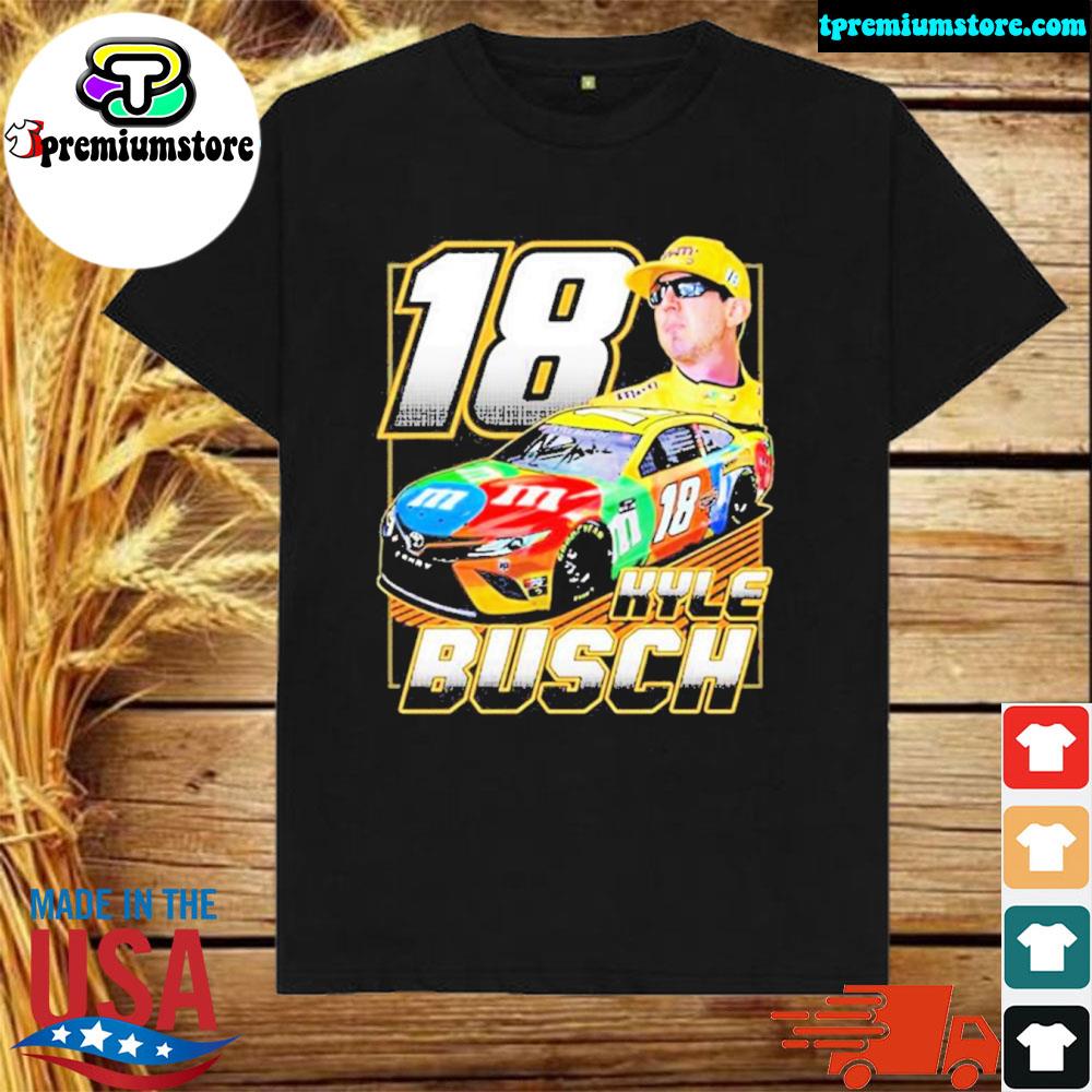 Official kyle Busch Nascar Champion Number 18 Shirt
