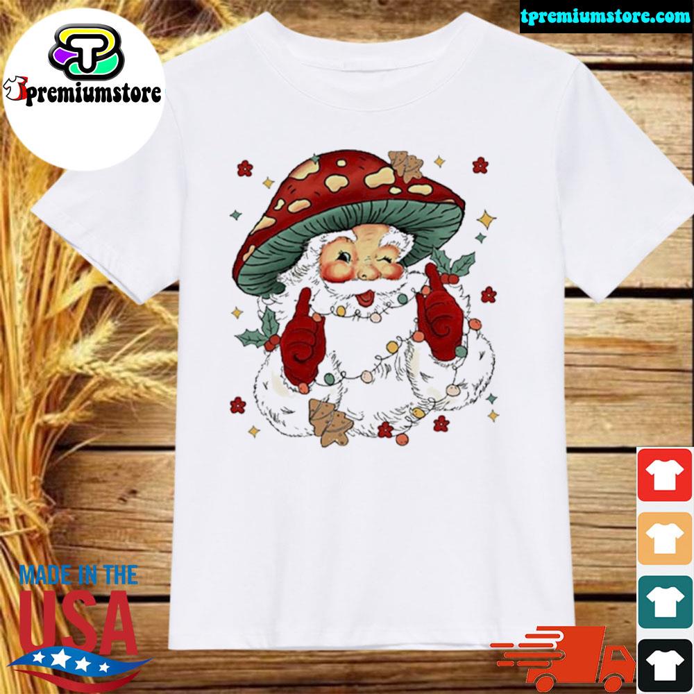 Official mushroom Santa Claus T-Shirt